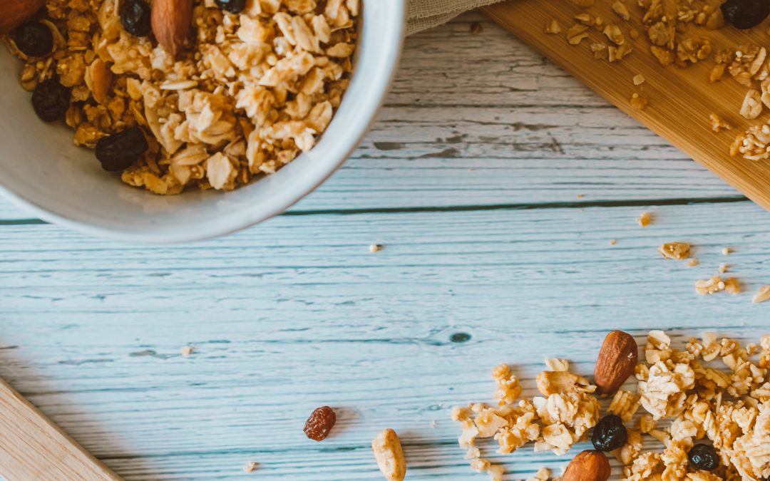 Granola con Manzana