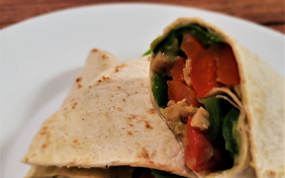 Wrap Saludable y Fácil con Happy Guisante